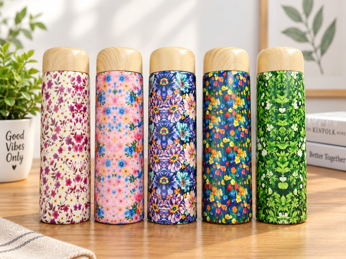 Pretty Printed Bottle