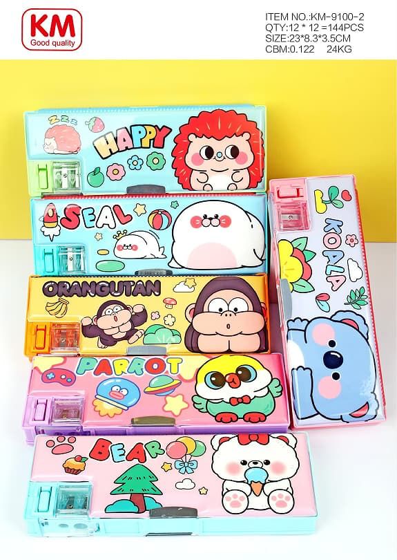 Multi Functional Pencil Box With Led Light (9100-2)