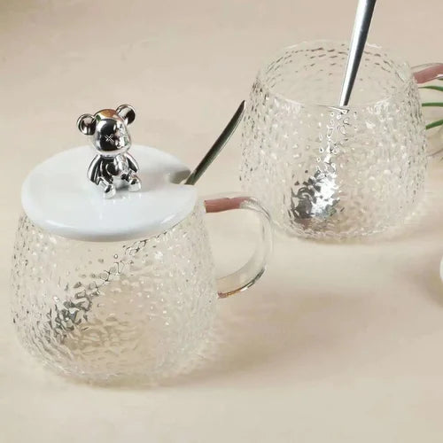 Teddy Glass Cup
