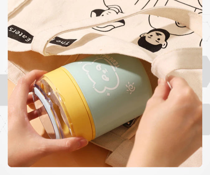 Cute Functional Insulated Soup Cup Lunch Box