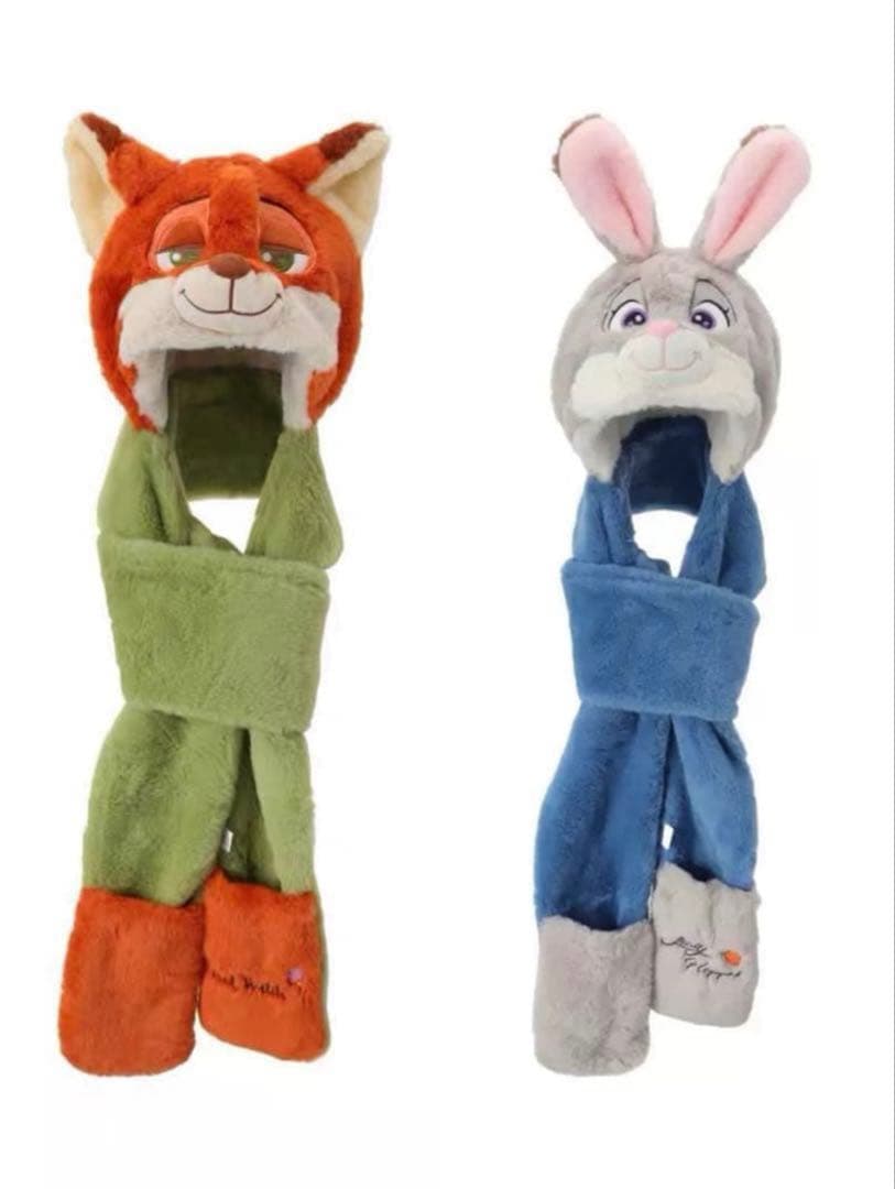 Zootopia Plush Hooded Scarf
