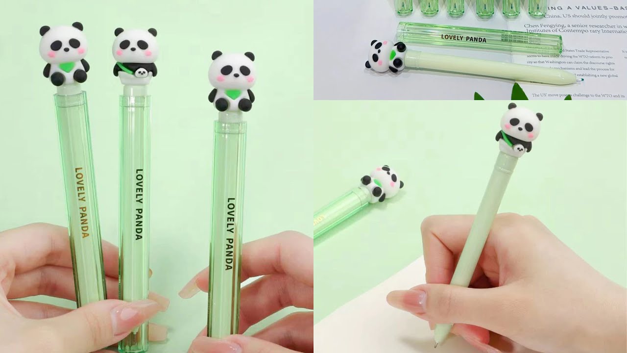 Panda Bamboo Pop Gel Pen
