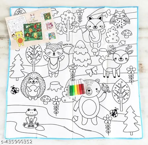 Washable Coloring Mat
