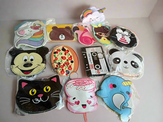 Cute Coin Keychain Pouch (Pack of 2)