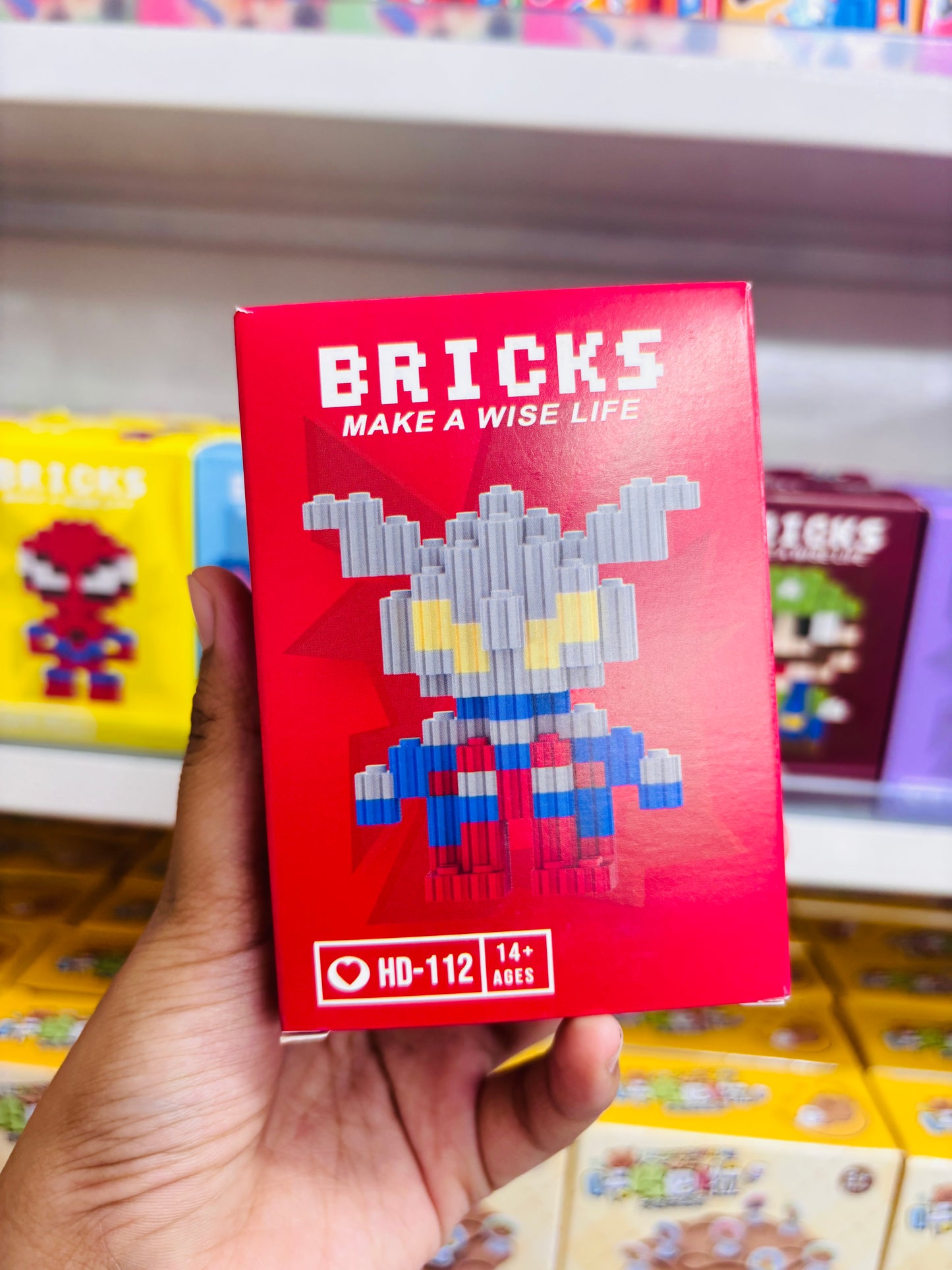 Pixel Character Mini Building Blocks