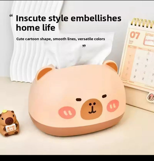 Capybara Tissue Box