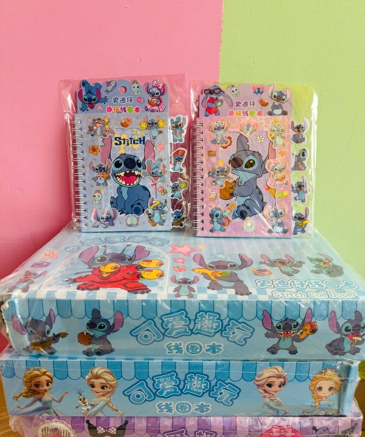 Sticker Book with Diary