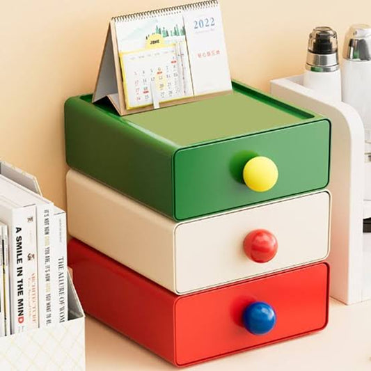 3Layer Colorful Drawer Set