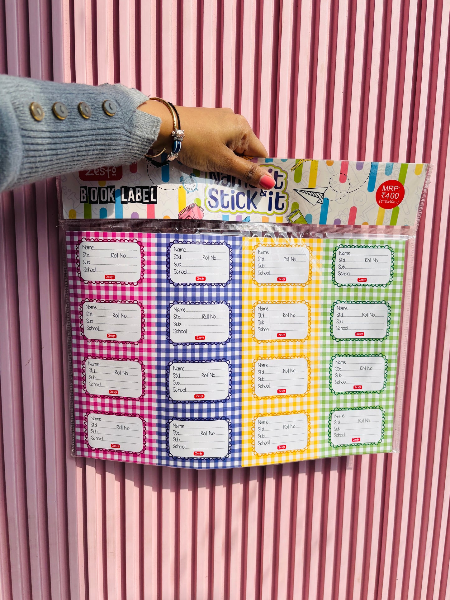 Name it Stick it (Name Sticker 40pcs)