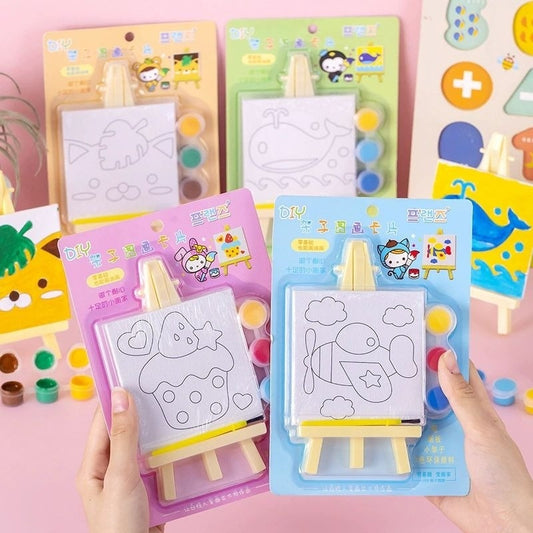 DIY Mini Canvas Painting Kit