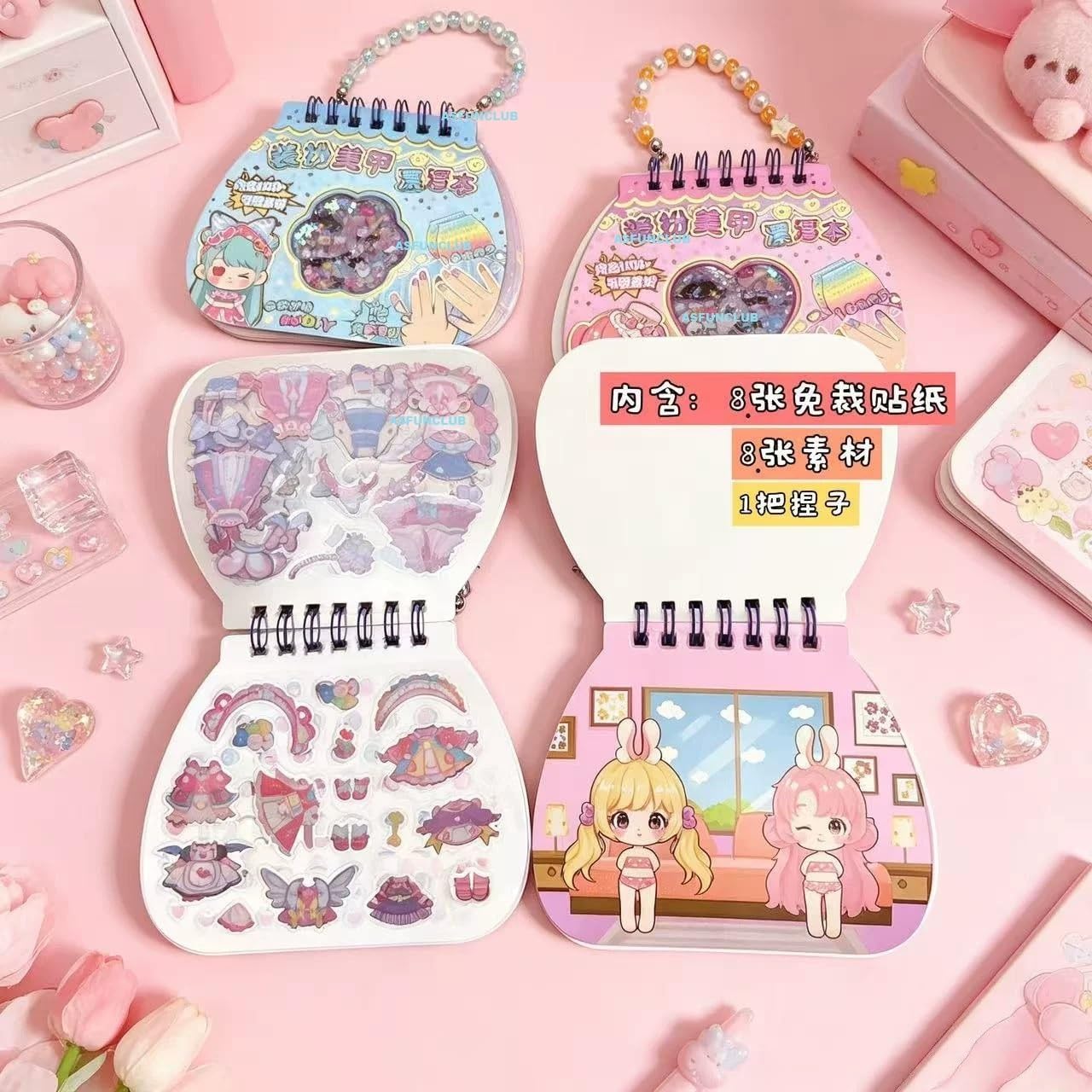Cute DIY Mini Sticker Activity Book