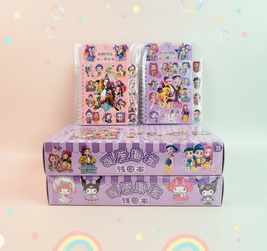 Sticker Book with Diary