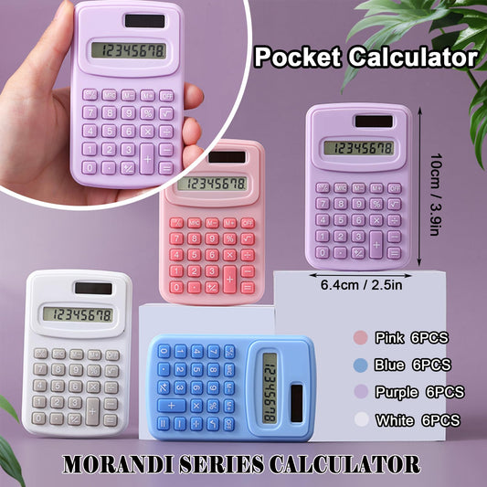 Mini Solar Pocket Calculator