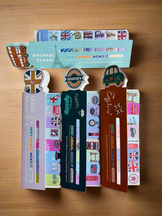 Traveling Functional Sticky Notes Set