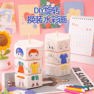 Cute Box DIY Water Colour Set