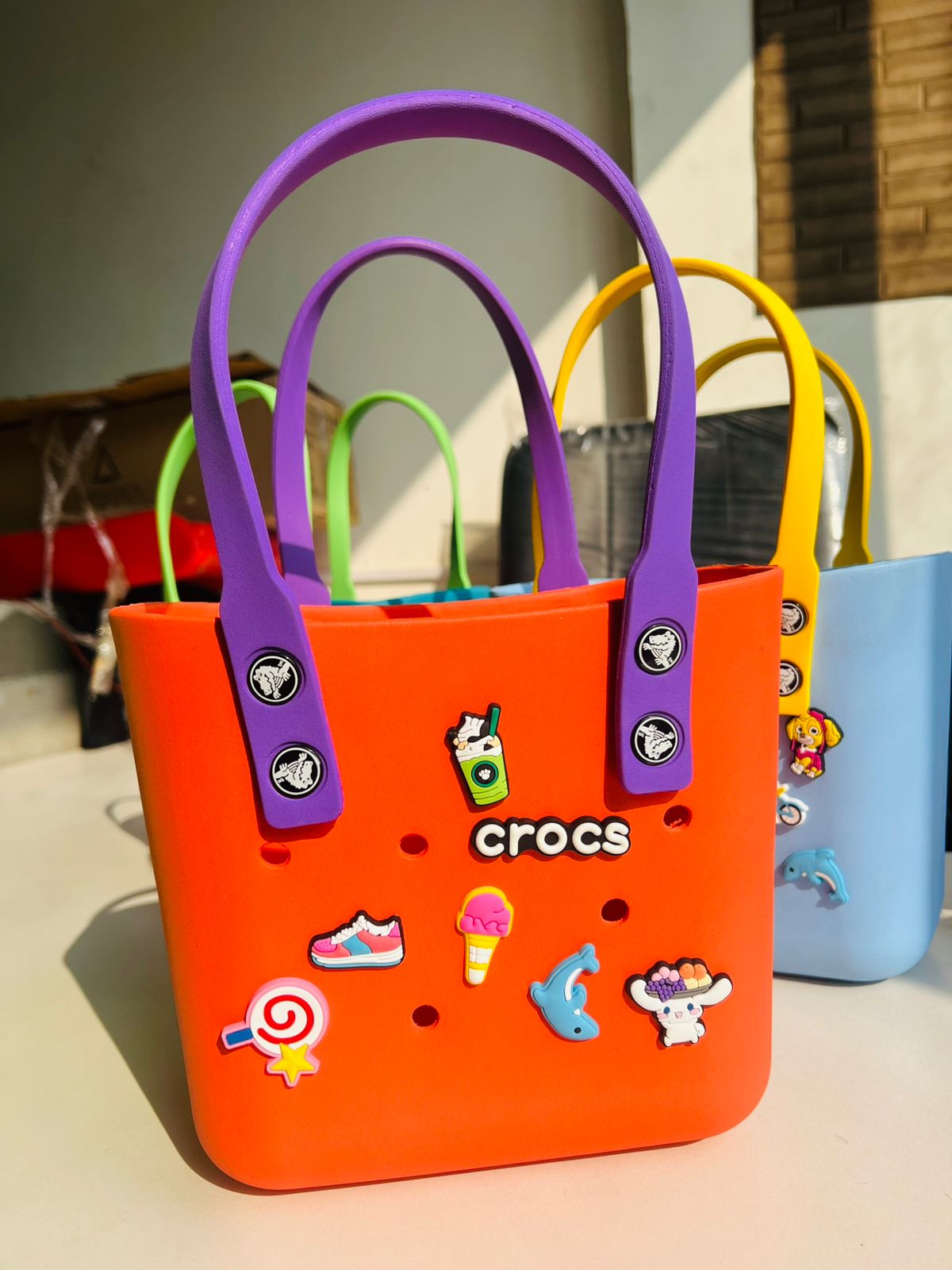 Crafting Diy Holder Crocs Bags