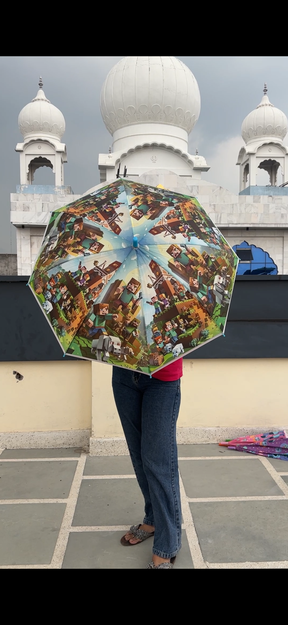 Cute Kids Cartoon Umbrella