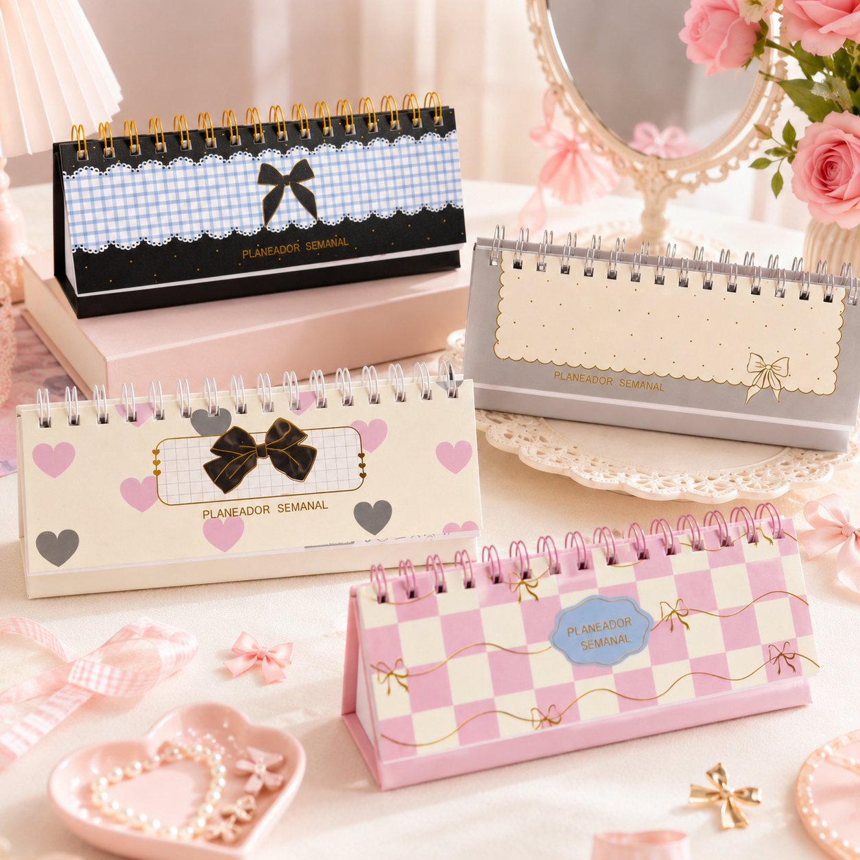 Cute Weekly Planner Desk Calendar