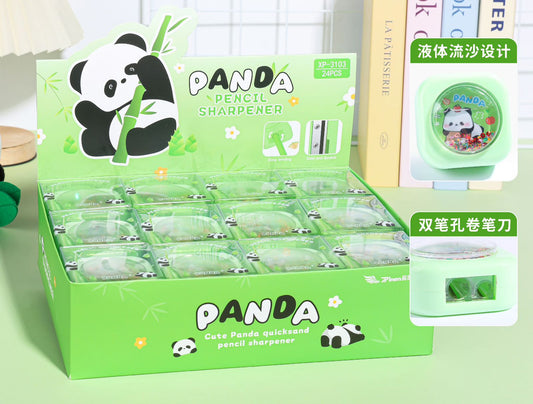 Panda quicksand Pencil Sharpeners