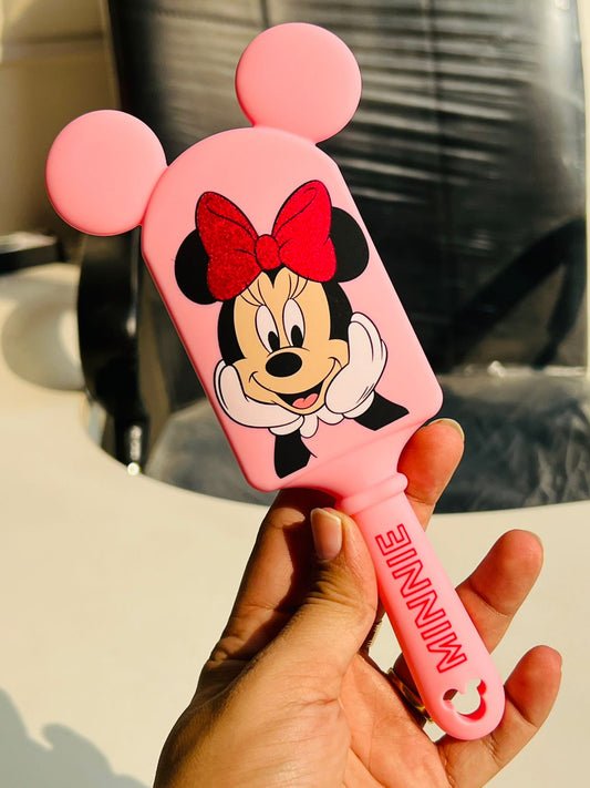 Minnie Mouse Paint Pallet Hair Combs