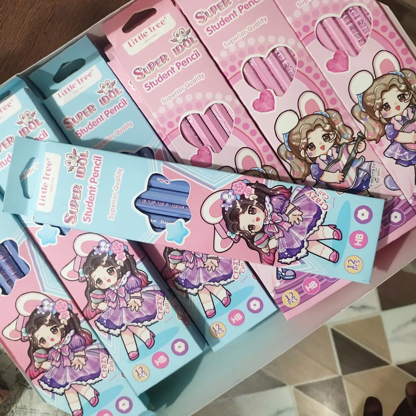 Super Idol Dark glow Student Pencil