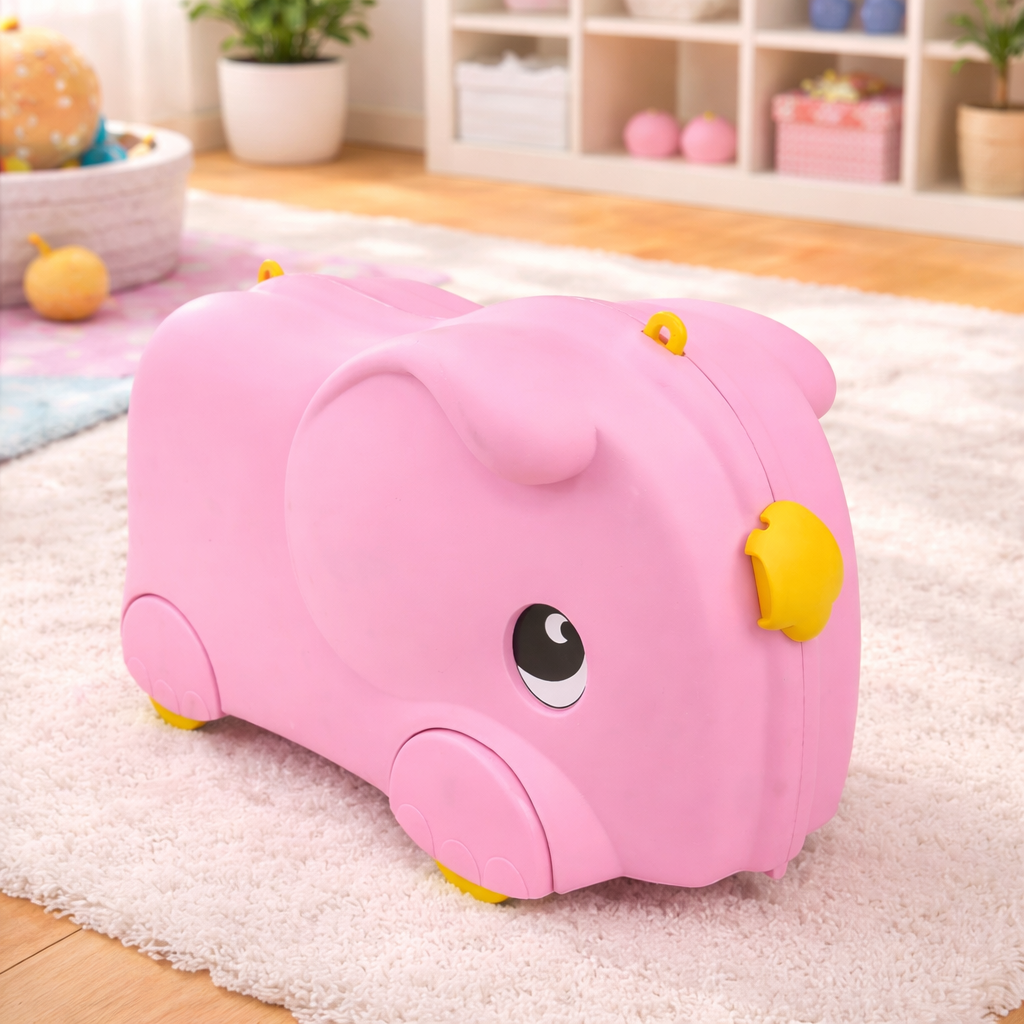 Elephant Ride-On Kids Suitcase