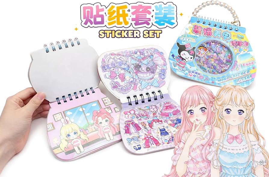 Cute DIY Mini Sticker Activity Book