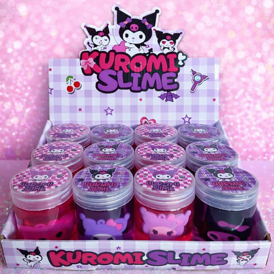 Kuromi Slime With Toy Inside