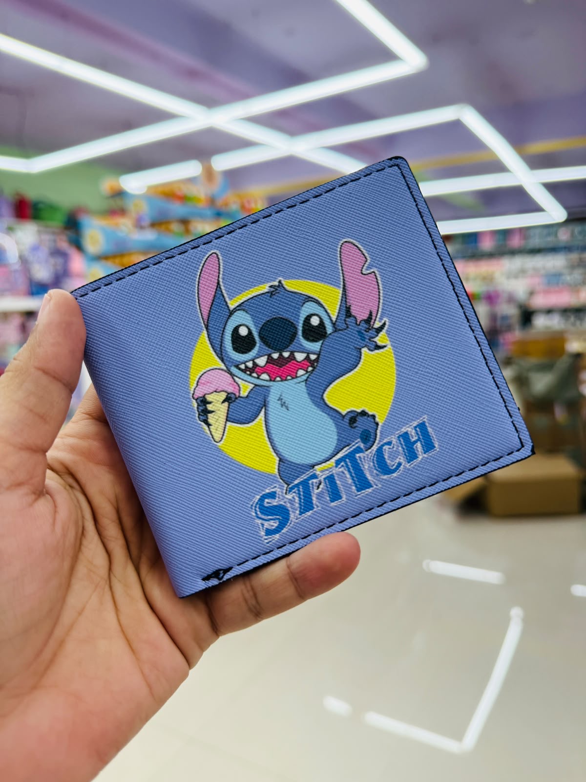 Character Print Bi-Fold Wallet