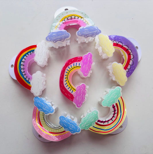 Rainbow Clutcher ( Pack of 1 )