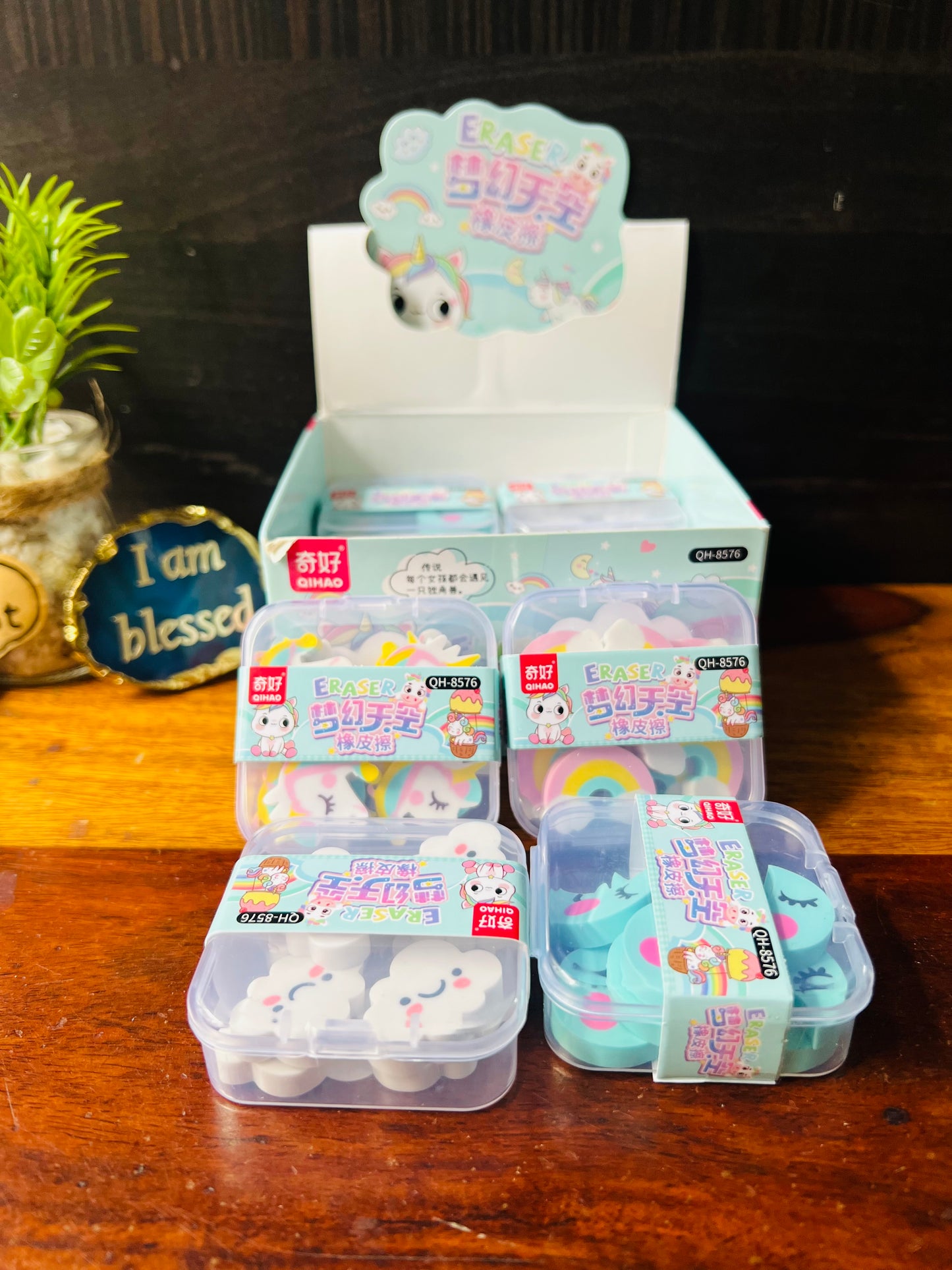 Unicorn Mini Erasers