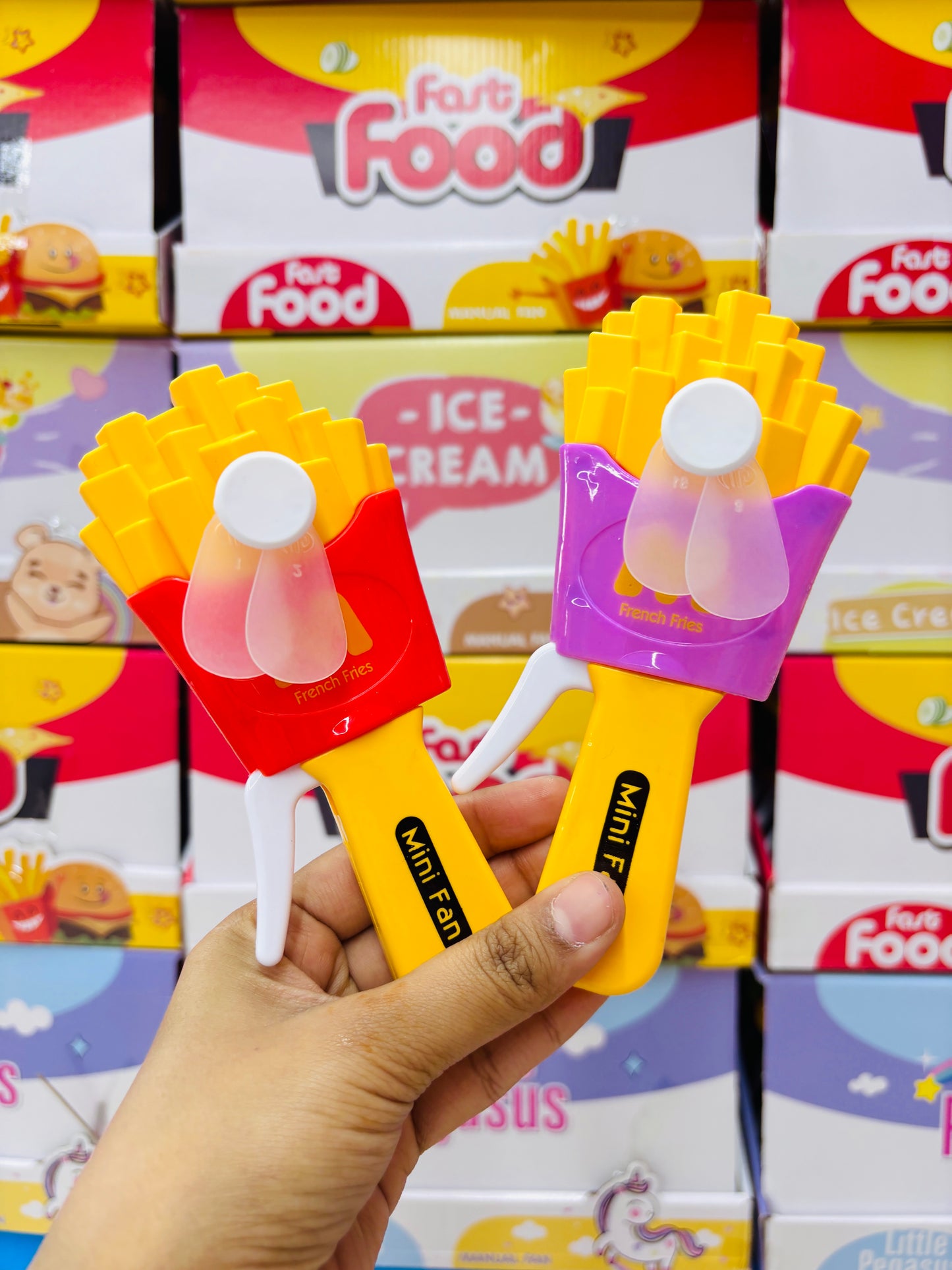 Cute Mini Fan (Hand Pressure)