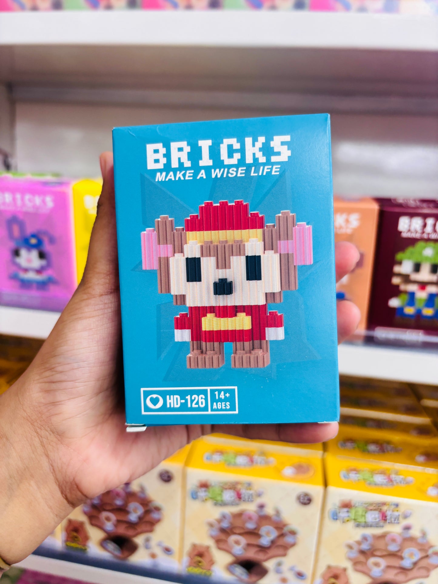 Pixel Character Mini Building Blocks