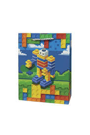 3D Glitter Paper Bag ( Big Size )