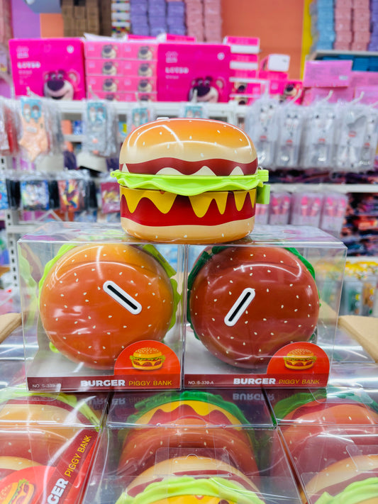 Burger Piggy Bank