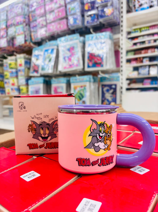 Tom & Jerry Coffee Mug with Lid