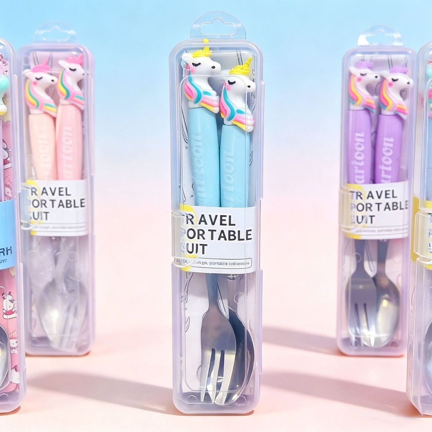 Kawaii Kids Cutlery Set
