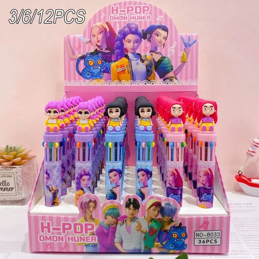 K Pop 10 in 1 Pen