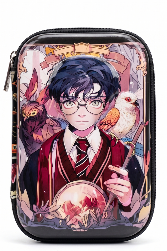Harry Potter Anime Style Hard Shell Pencil Pouch