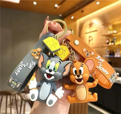 Tom and Jerry Keychain (Pack of 1)