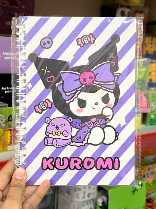 Kuromi Spiral Notebook