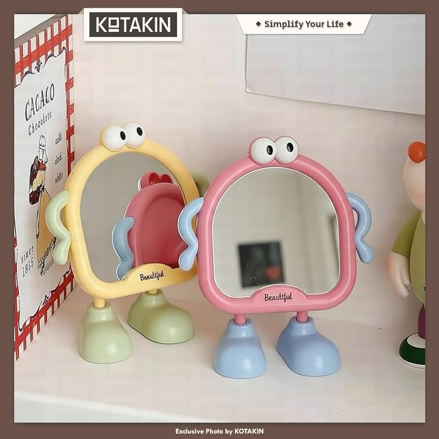 Googly Eyes Desk Mirror