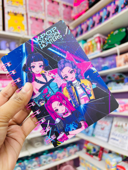 K Pop Mini Notebook