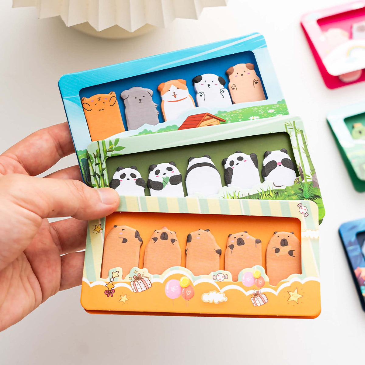 Wild Happy Animal Index Tabs | Sticky Notes