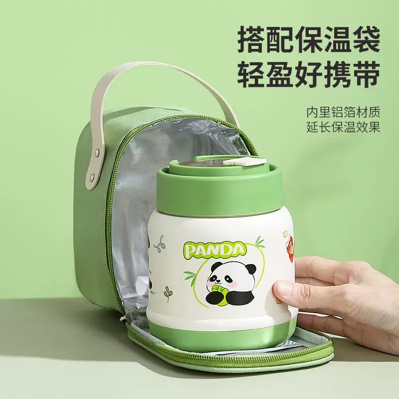 Panda Insulated Food Jar