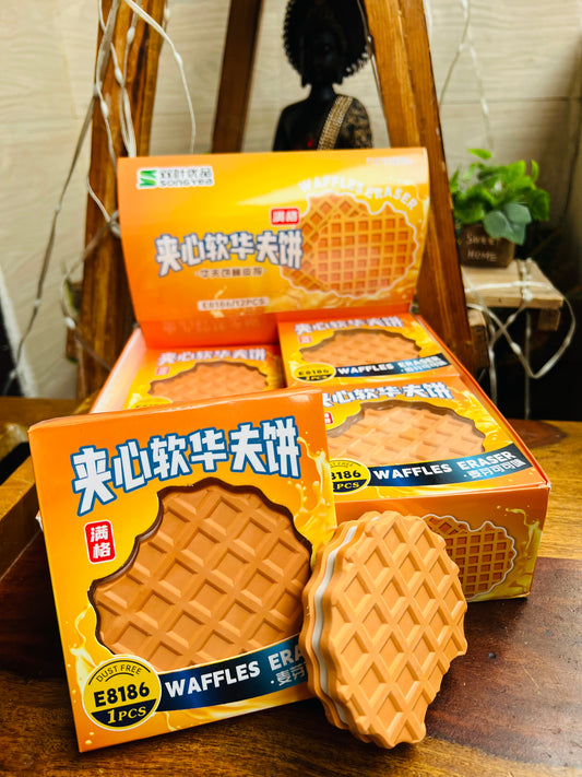 Waffle Eraser Big Size | Premium