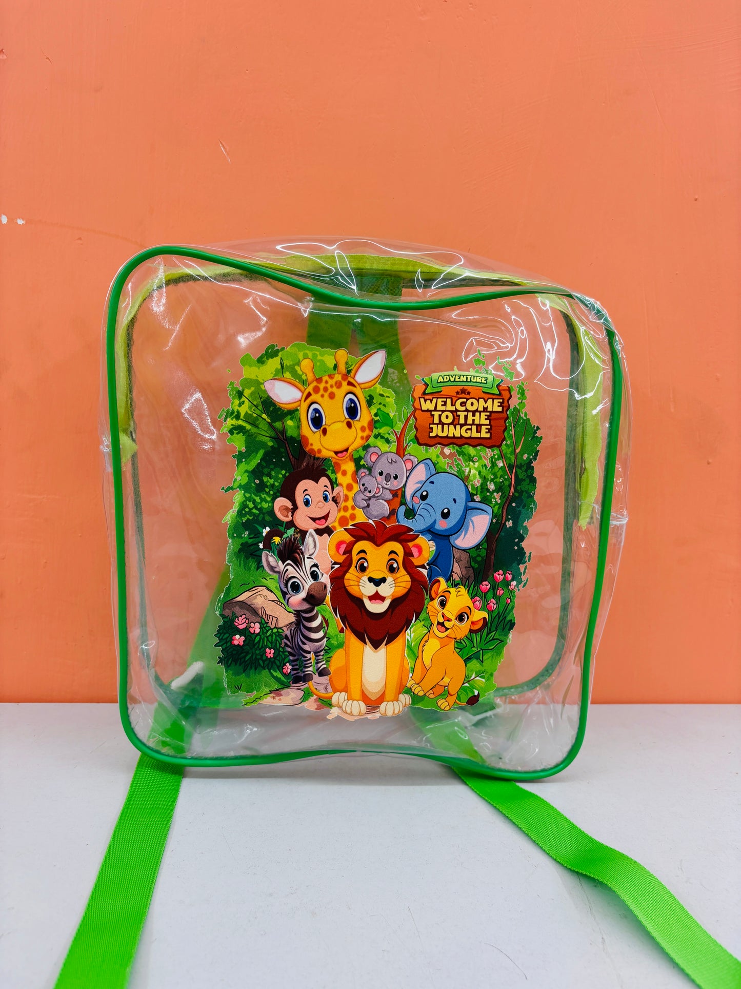 Kids Transparent Character Backpack