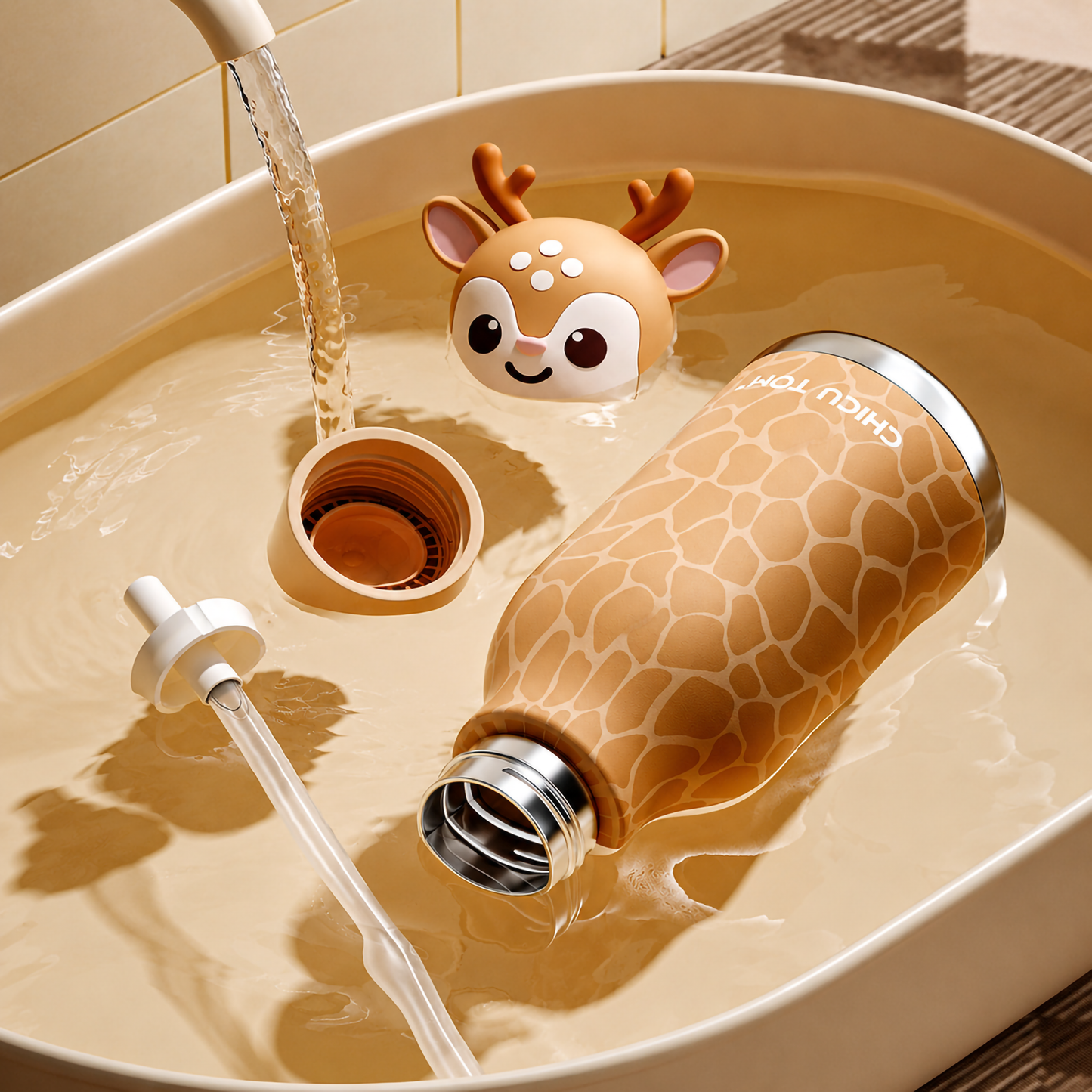 Kawaii Animal Bottle 480ml