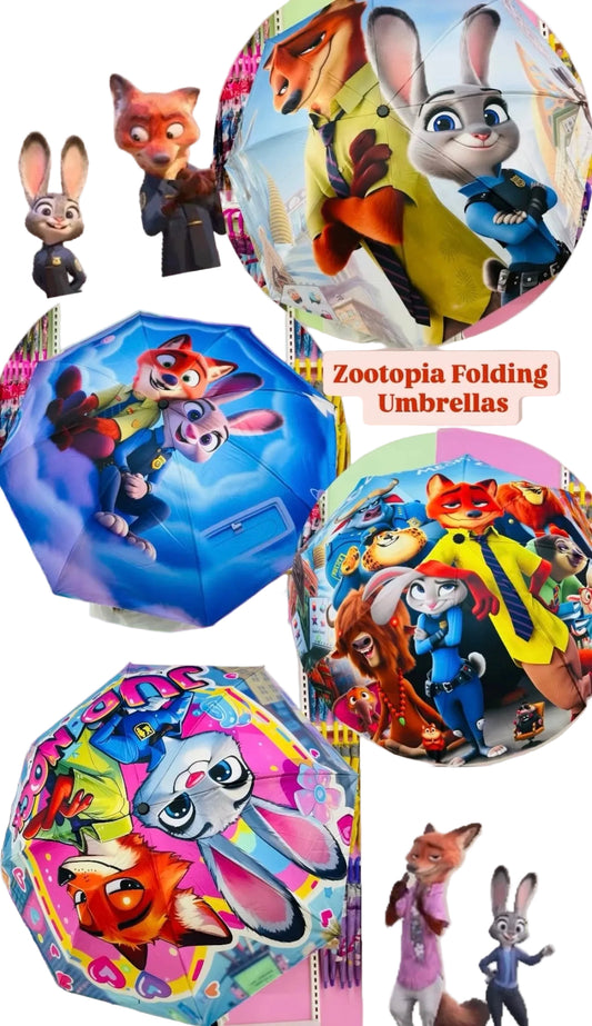 Zootopia Folding Umbrella