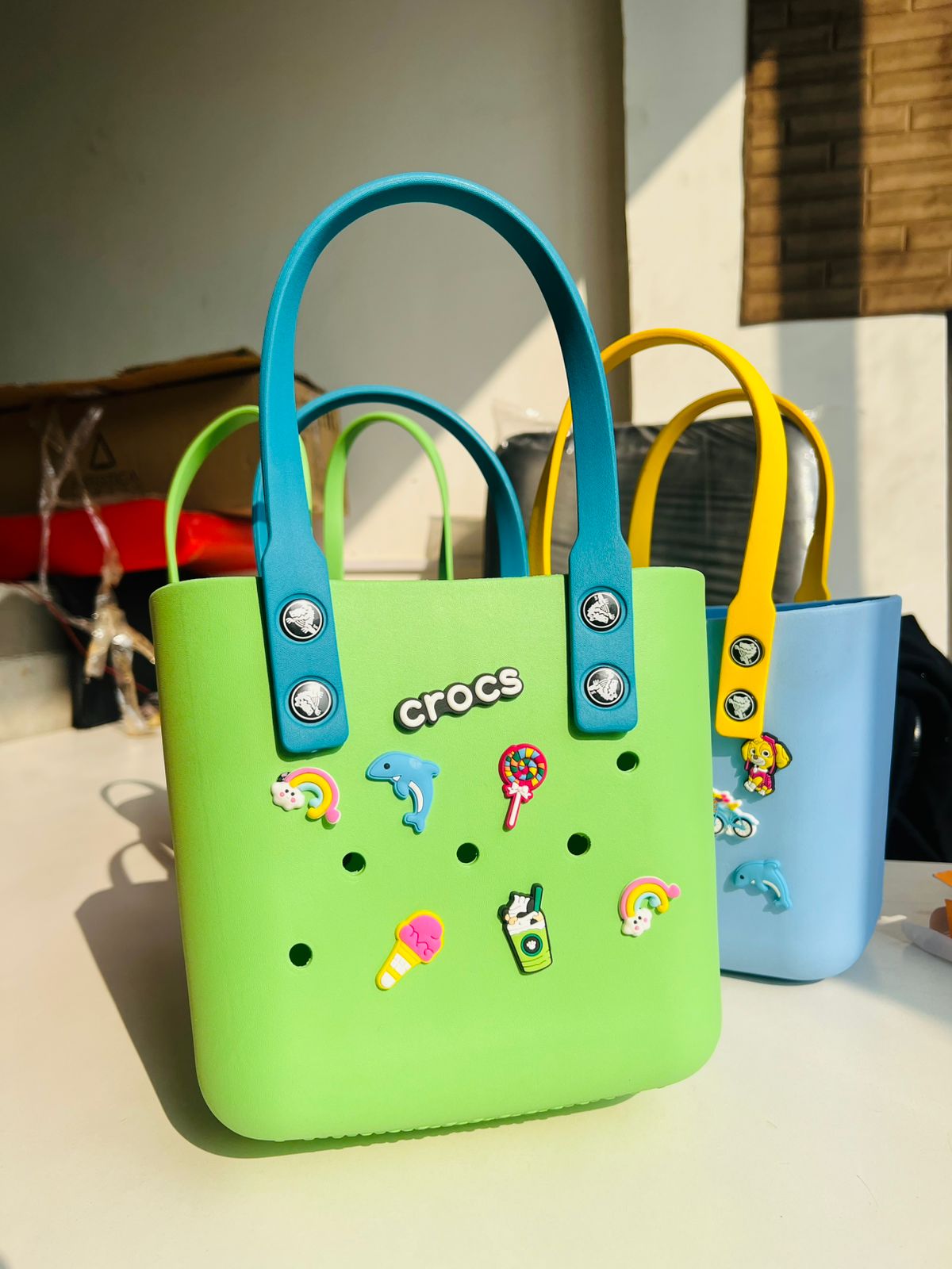 Crafting Diy Holder Crocs Bags